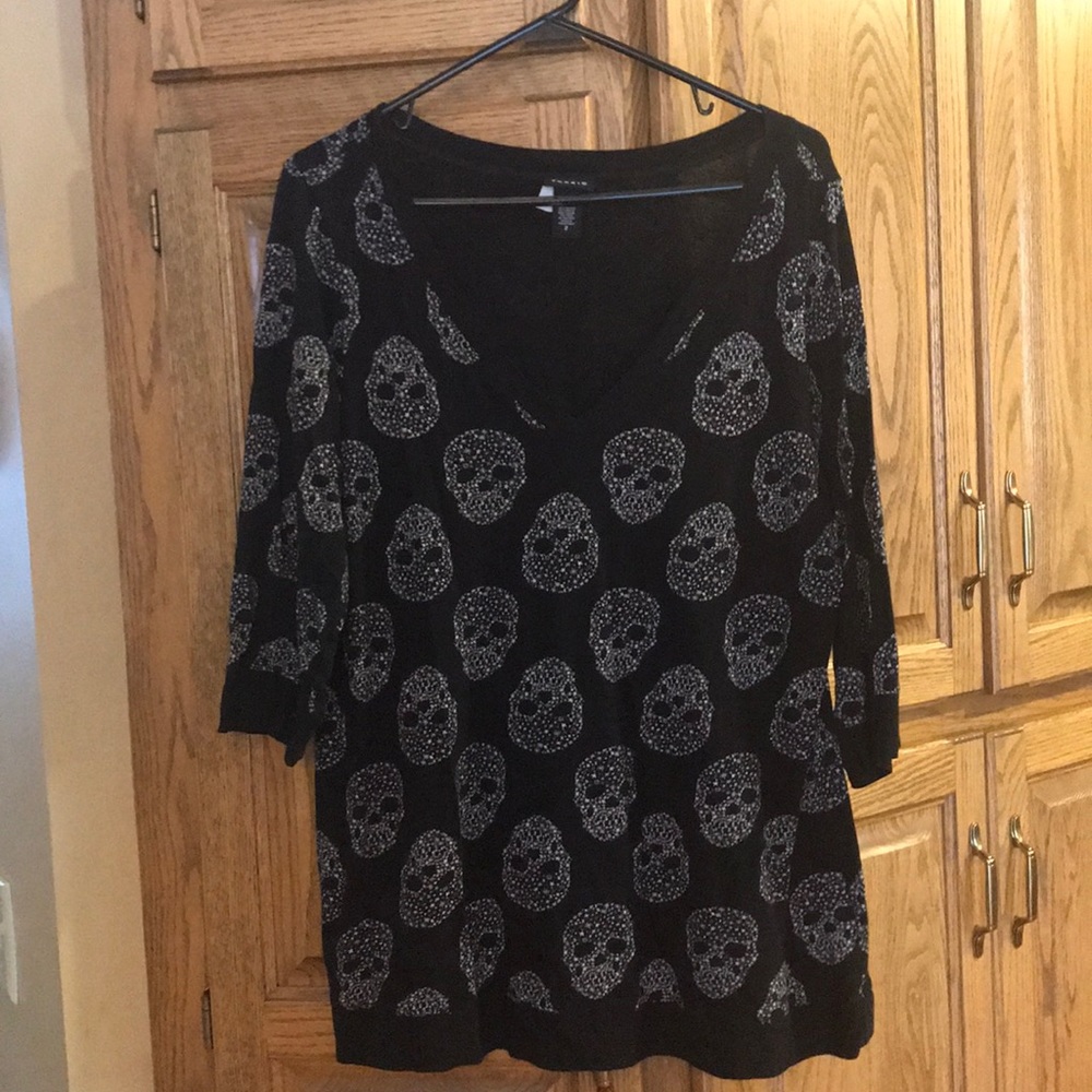 Torrid 3/4 sleeve cotton shirt